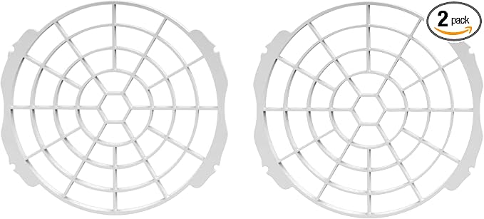 2Pcs White Window Adaptor Filter Screen Window Exhaust Hose Interface by Unknown