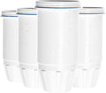 Fit for zero Pitchers and Dispenser, Cobectal Water Filter Replacement for ZR-001 ZR-004 ZP-006 ZR-017 Water Filter,Multi-Stage Filter System Reduce Lead, Chromium, PFOA/PFOS and TDS, Pack of 4