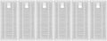 (6 Pack) M310 Replacement HEPA Filters Compatible With Lefant M310 Robot Vacuum Cleaner, Filters Accessories Kit, Filter Kit