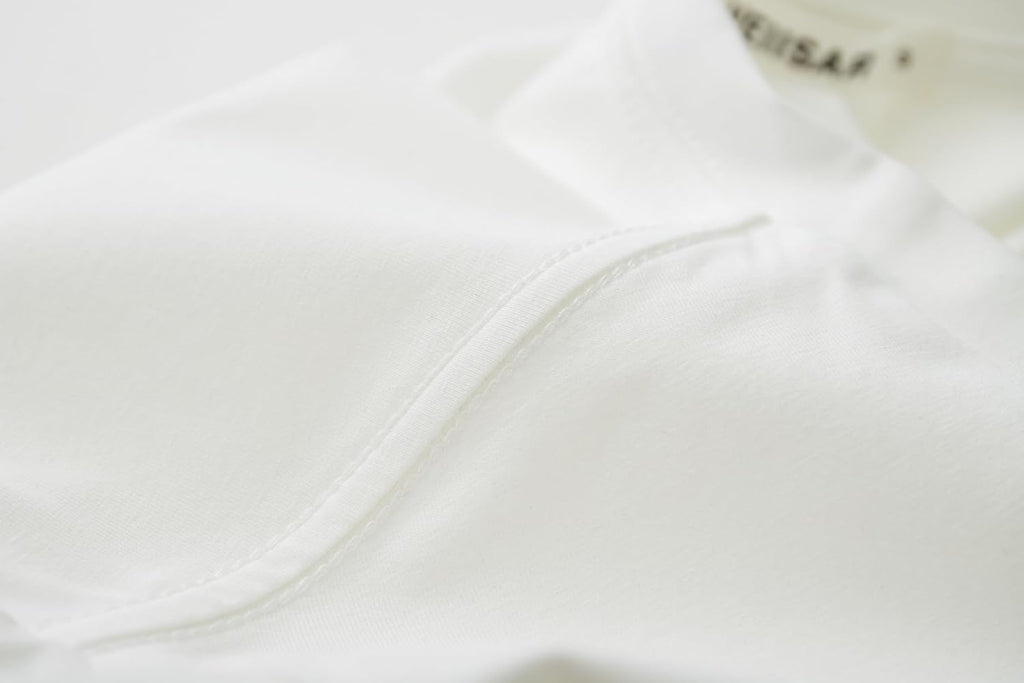 VEIISAR Premium V Neck T Shirts for Men - Modern Fitted Tees Vneck Undershirts