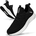 Feethit Mens Non Slip Walking Sneakers Lightweight Breathable Slip on Running Shoes Athletic Gym Tennis Shoes for Men