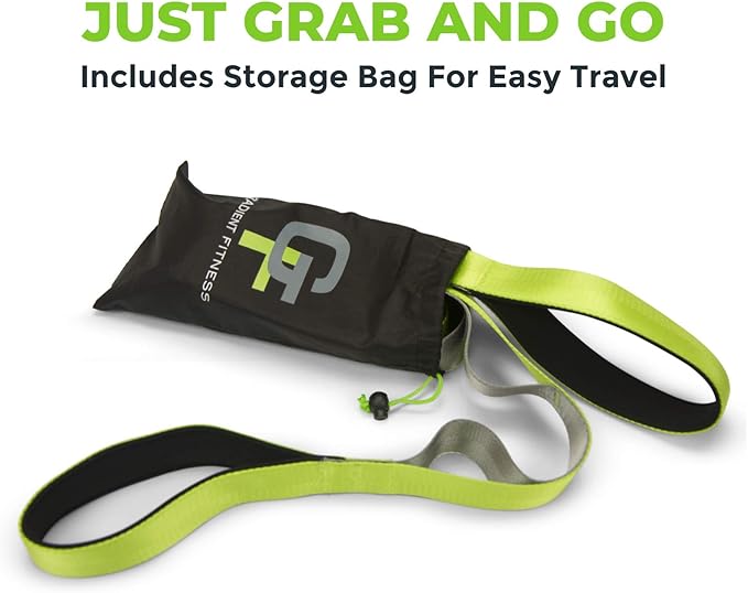 Gradient Fitness Stretching Strap for Physical Therapy, 12 Multi-Loop Stretch Strap 1.5" W x 8' L, Neoprene Handles, Physical Therapy Equipment, Yoga Straps for Stretching, Leg Stretcher.-FlexoryFit