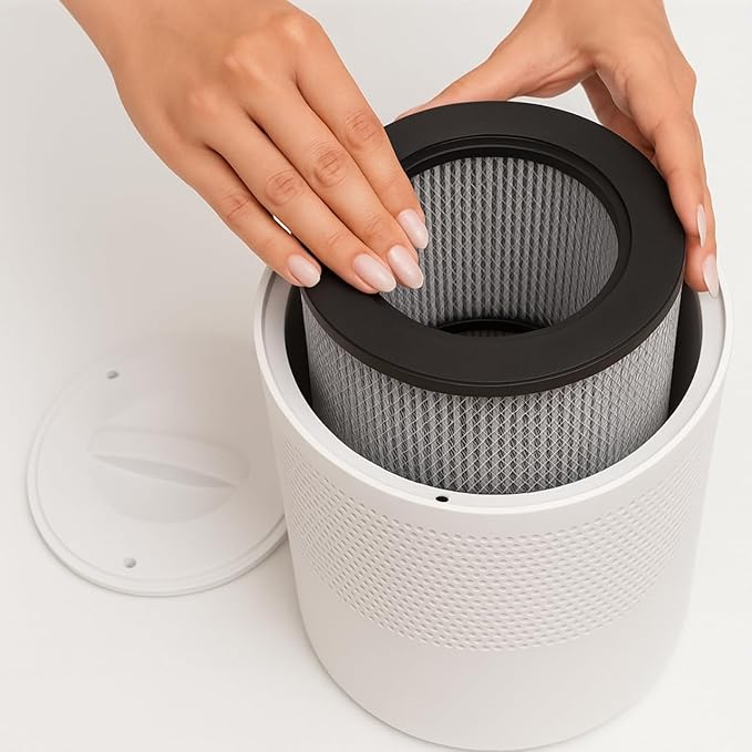 Nispira 3-in-1 True HEPA Activated Carbon Filter Replacement For Bissell MYair Personal Air Purifier 2780A 2780 27809, Compared to Part 2801. Size 7" x 7" x 6.1". 1 Pack (NOT FOR MODEL 3139A)