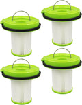 4 pack CleanView XR Pet Vacuum Features Filter Compatible With CleanView XR Pet 300W Lightweight Cordless Vacuum 3797V and 3789U, Part Number: 1638010