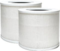 Nispira 3-in-1 True HEPA Activated Carbon Filter Replacement For Proton Pure Portable Air Purifier Remove Smoke, 2 Packs