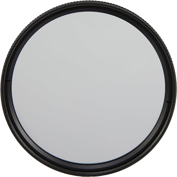 Amazon Basics Circular Polarizer Camera Lens Filter - 58 mm