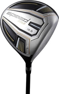 Speed Titanium Driver Golf Club, 10°, 11.5°, 12.5° Loft (Right & Left Handed), Lightweight Graphite Shaft, Oversized Sweet Spot, Aerodynamic, USGA Conforming Mens Golf Driver + Deluxe Headcover