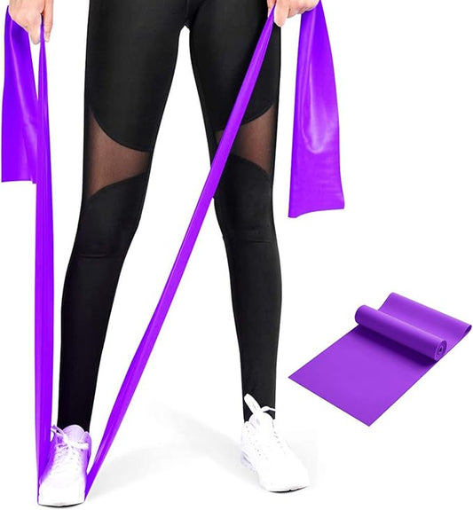 Resistance Bands, Elastic Exercise Bands for Working Out, Physical Therapy, Recovery, Yoga, Pilates, Strength Training-FlexoryFit