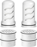 Water Filter Replacement for LS Home Dispenser 18 C/Glass Pitcher 7 C/Plastic Pitcher 10 C/Plastic Pitcher 7 C.4 Activated Carbon + Ion Exchange Filter and 2 Membrane Micro Filter (4+2)