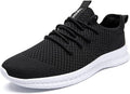 FUJEAK Men Running Shoes Men Casual Breathable Walking Shoes Sport Athletic Sneakers Gym Tennis Slip On Comfortable Lightweight Shoes