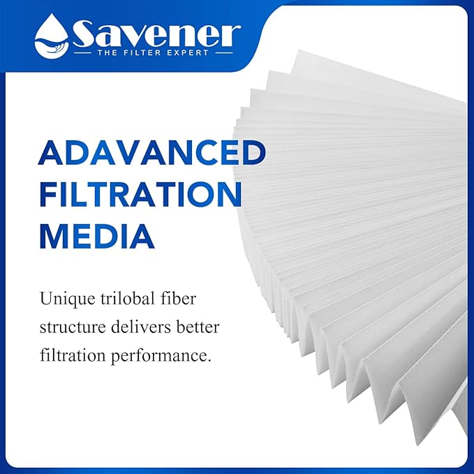 PRB35-IN Spa Filter with Replaces Unicel C-4335, Guardian 409-219, Filbur FC-2385, 03FIL1300, 17-2482, 25393, 303557, 817-3501, R173431, 35 sq.ft, Hot Tub Filter, 2 Pack