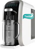 SimPure Y7T-C Countertop Reverse Osmosis Water Filter, NSF/ANSI 58 Certified, 100GPD 5 Stage Water Filtration System with Taste-Enhancing Glass Pitcher, Water Purifier for Home, No Installation