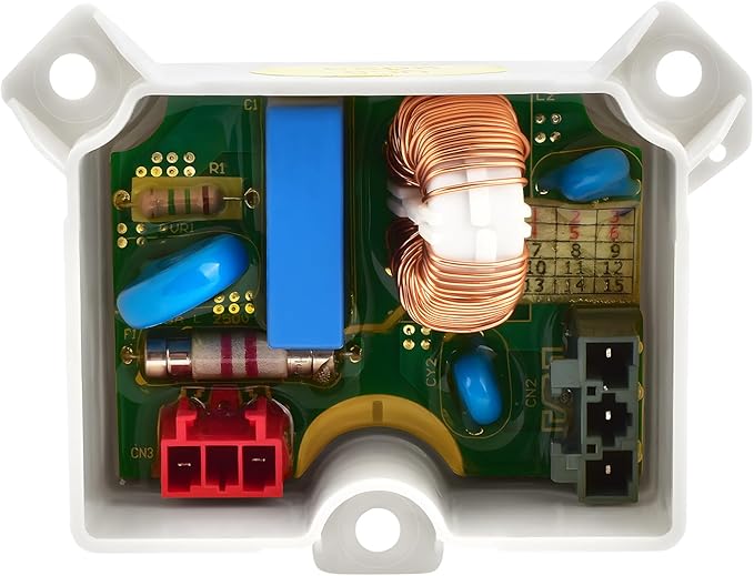 6201EC2002U Wave Filter Control Board Noise Filter Assembly Compatible with LG Kenmore Dishwasher Washing Machine
