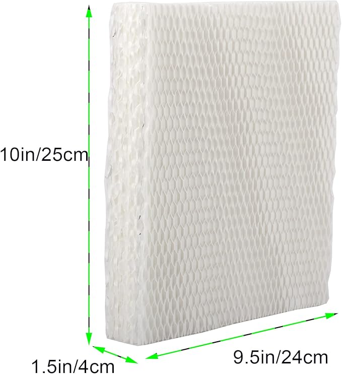 HIFROM 4Pack Replacement Humidifier Wick Filters Water Panel Filter Compatible with Carrier HUMCCSBP2212 HUMCCSBP2312 HUMCASBP2312 HUMCCSBP2412 Humidifier P110-1045