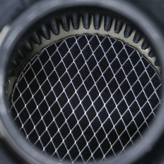 Kyostar Universal Carbon Fiber Pattern 3 Inch 76mm Air Intake Cone Filter Replacement Quality Dry Air Filter