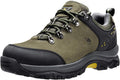 CAMEL CROWN Hiking Shoes Men Trekking Shoe Low Top Outdoor Walking Waterproof Leather Trail Sneakers