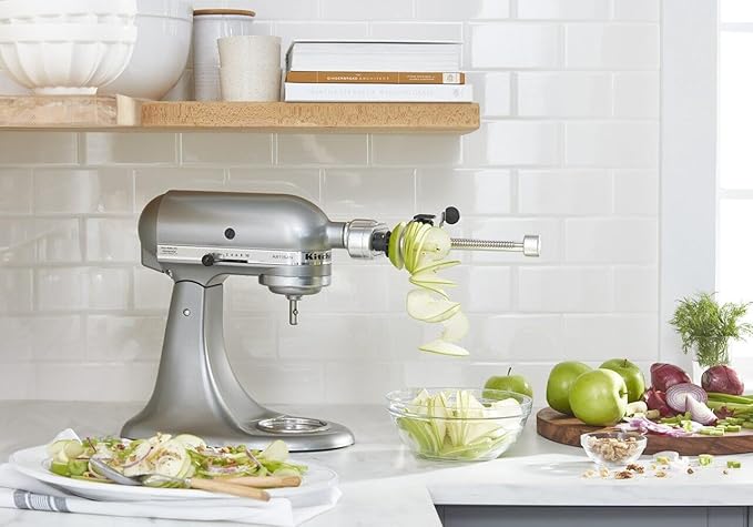 KitchenAid Stand Mixer Attachment, KSM1APC Fruit and Vegetable Spiralizer-FlexoryFit