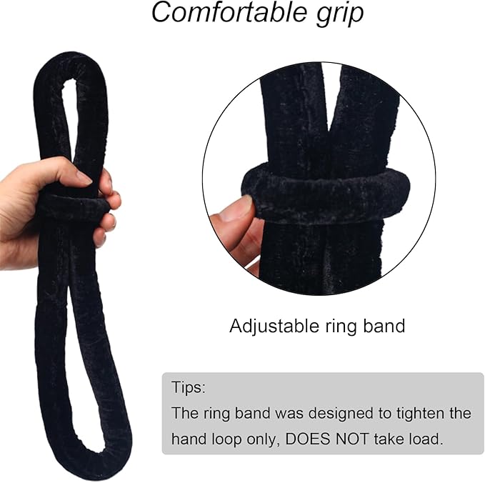 PRIOR FITNESS Lyra Aerial Hoop Hand Loop Strap noose for Yoga Aerial Acrobatics Strength Training-FlexoryFit