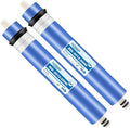 2 Pack 200GPD RO Membrane,2012-200G Reverse Osmosis Membrane Replacement Water Filter,for Under Sink Home Drinking RO Water Purifier System