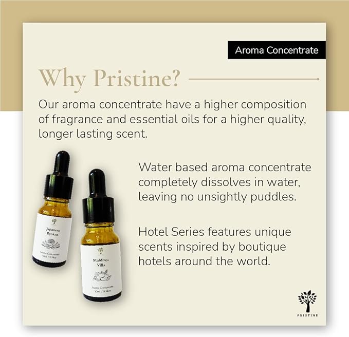 PRISTINE Top 4 Signature Blend Essential Oils 4 Pcs Set for Electronic Diffuser for Home, Humidifier, Aromatherapy fragrance for home(Himalayan Tea, Campanula Blossom, Balsam Pine, Ivory Coast Cotton)