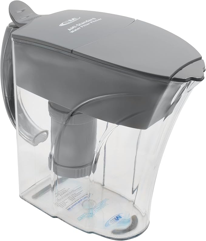 AMI Water Pitcher with Filter for Tap Water, Filtered Water Dispenser