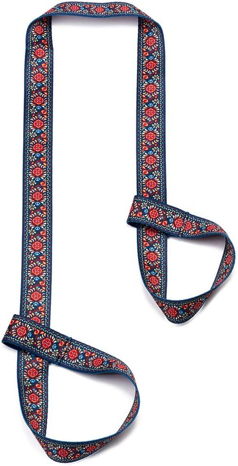 ZOOEASS Yoga Mat Strap, Adjustable Durable Yoga Mat Carrier & Stretching Strap, Multiple Color Choices-FlexoryFit