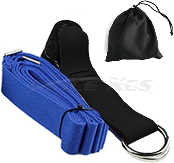 Door Flexibility & Stretching Leg Strap - Great for Ballet Cheer Dance Gymnastics or ANY Sport Leg Stretcher Door Flexibility Trainer Premium stretching equipment-FlexoryFit