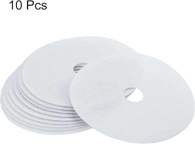 MECCANIXITY Universal Cloth Dryer Exhaust Filter, Cotton 240x38mm White for Clothes Dryer Filter Replacement Pack of 10