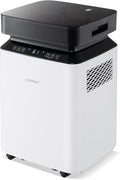 COSTWAY 70 Pints Dehumidifier with Pump, Easy Humidity Control, Multiple Drainage Options, 24H Timer & 2.2 Gal Water Tank, Dehumidifier for Basement, Home