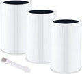 Blue Air Filter Replacement 411 Compatible with Blueair 411 Genuine, Blue Pure 411+,411 Auto & Mini, 3 Pack Particle and Activated Carbon Filter (3 Pack Filter)