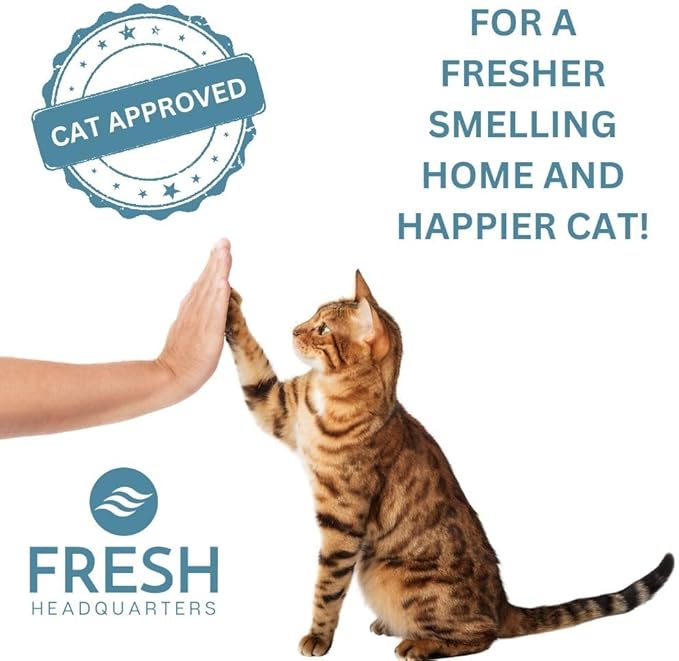2-Pack Activated Carbon Litter Box Filters - Premium Pre Cut 5.9" x 6.2" Cat Litter Filters Replacement - Compatible with PetMate Booda Clean Step, Biodegradeable and Made in USA