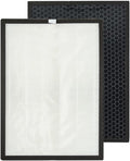 PUREBURG Replacement Filter Compatible with COSTWAY EP24770US Air Purifier 79451236,1-Pack H13 HEPA Activated Carbon 2-IN-1 3-Stage Filtration Air Clean Dust VOCs