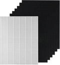 PUREBURG D3 Replacement Filter Set Compatible with Winix D360 Air Purifier 1712-0101-02,H13 HEPA + 6 x Activated Carbon Pre-Filters,Air Clean Dust VOCs