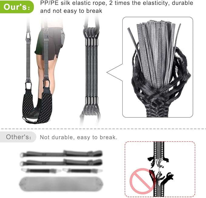 Dolibest Pull-Up Assistance Bands,Heavy Duty Multi-Function Resistance Bands for Chin-up, Dipping Belt for Weight Lifting, Stretch Resistance Bands, Suitable for Men and Women (600LB)-FlexoryFit