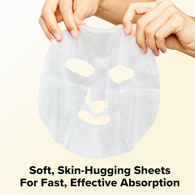 I DEW CARE Glass Skin Facial Sheet Mask Variety Pack - Let's Get Sheet Faced | 14 Days Facial Masks Set, Moisturizing Face Masks Skincare, Korean Face Mask, Hydrating Collagen Face Mask, 14 Count-FlexoryFit