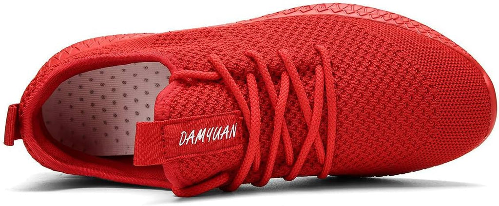 FUJEAK Men Running Shoes Men Casual Breathable Walking Shoes Sport Athletic Sneakers Gym Tennis Slip On Comfortable Lightweight Shoes