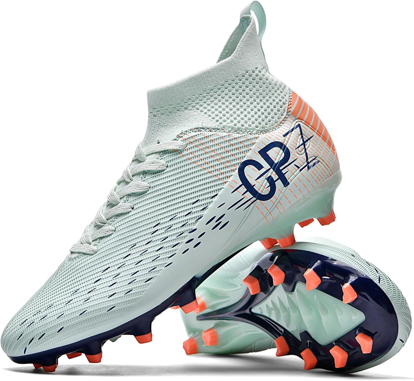 Soccer Cleats for Mens Womens Indoor Soccer Shoes Unisex Baseball Turf Shoes Youth Rugby Shoes Adult AG FG TF Football Boots Wide Training Sneaker