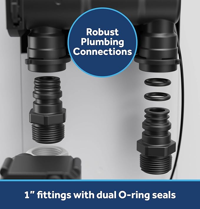 GE Smart Water Softener with Integrated Filtration, 000 Grain, Built-in WiFi - Image 7