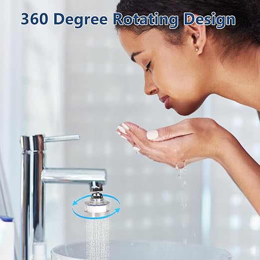 6 Pcs Sink Water Filter Elements, Universal Sink Faucet Filter Elements, Sink Faucet Filter Removes Hard Water, Water Filtration & Softeners, Faucet Sprayer Attachment(Faucet Not Included)
