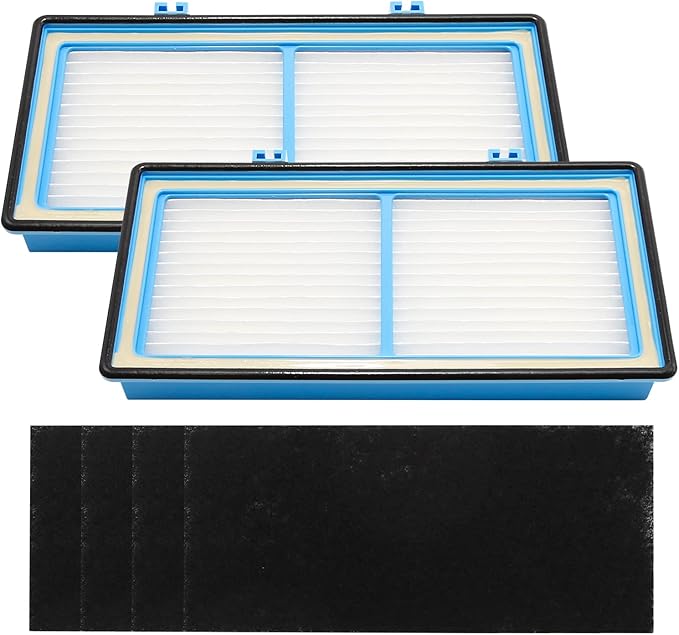AER1 Filter 2 HEPA Filters and 4 Carbon Booster Filters, Replacement for Holmes HAP242 HAP412 HAP422 HAP424, Replacement for Bionaire BAP260 BAP520 6 Pack