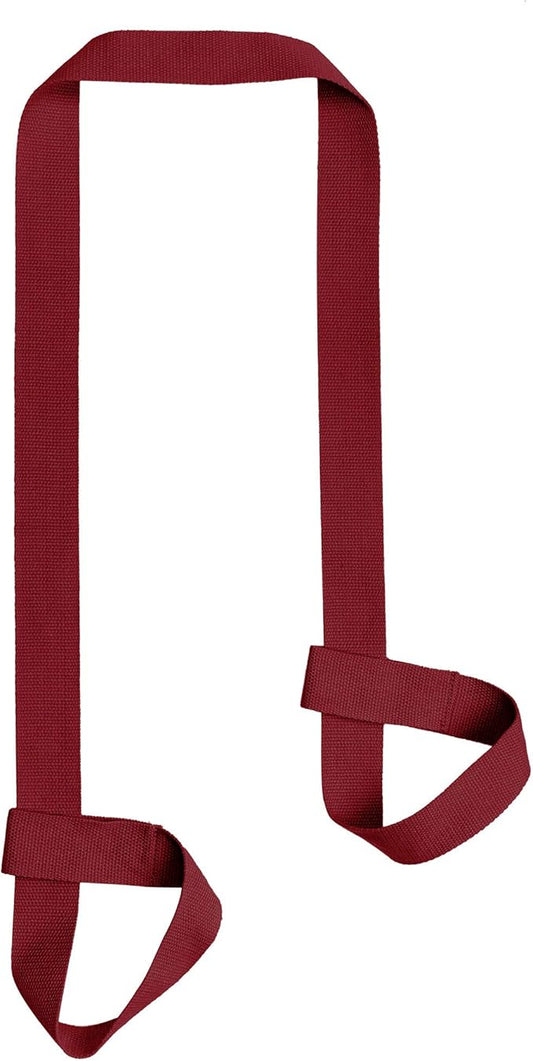 ZOOEASS Yoga Mat Strap, Adjustable Durable Yoga Mat Carrier & Stretching Strap, Multiple Color Choices-FlexoryFit