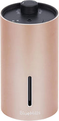 BlueHills Waterless Cordless Car Essential Oil Diffuser Aromatherapy Mini Compact Diffuser for Oils Large Room Portable USB Travel Battery Operated Rechargeable Hotel Home - J04 Rose Gold