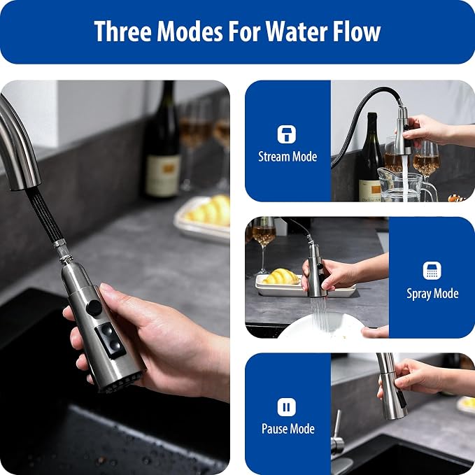 WEWE Touchless Kitchen Faucet - Image 4