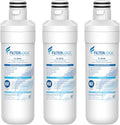 Filterlogic LT1000PC ADQ747935 MDJ64844601 Refrigerator Water Filter, Replacement for LG® LT1000P®/PC/PCS, LFXS26596S, LFXS28596S, LFXC22526S, ADQ74793501, ADQ74793502, Kenmore 46-9980, 3 Filters