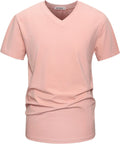 VEIISAR Premium V Neck T Shirts for Men - Modern Fitted Tees Vneck Undershirts