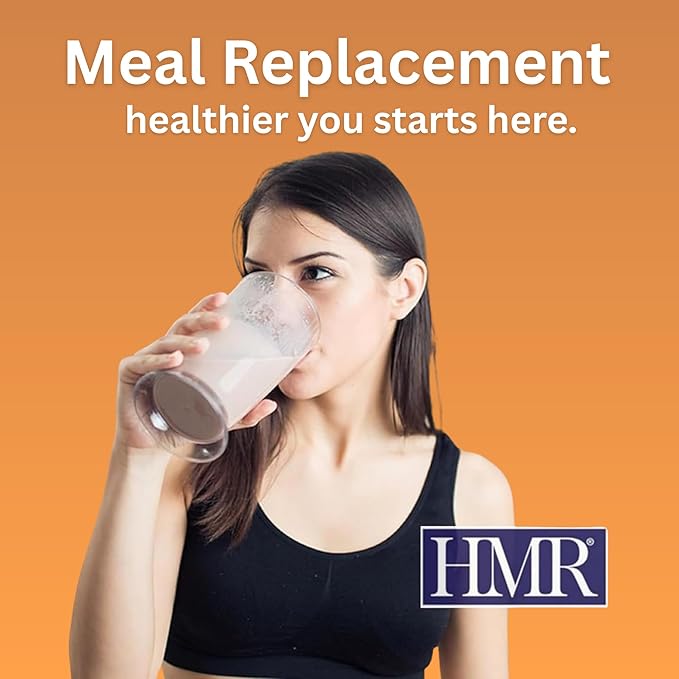 HMR 120 Shake Meal Replacement Powder | Salted Caramel Shake Mix to Support Healthy Weight Loss | 12g of Protein | Nutritional Drink | Low Calorie Food | 12 Servings-FlexoryFit