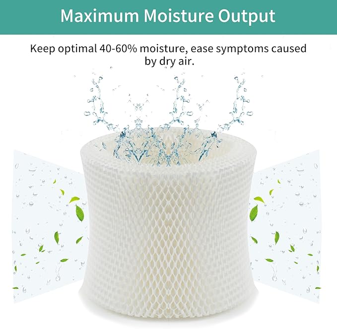 MAF1 Humidifier Filter Compatible with Aircare MA1201, MA0950, MA1200, Kenmore 14906,32-14906, 42-14906, Replace Aircare MA1201 Filter, Kenmore Humidifier Filters 14906, 2 Packs