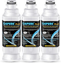 ICEPURE PLUS NSF53 DA97-17376B Replacement for Samsung DA97-08006C, HAF-QIN, HAF-QIN/EXP, RF23M8070SG, RF23M8070SR, RF23M8090SG, RF23M8090SR, Refrigerator Water Filter 3PACK