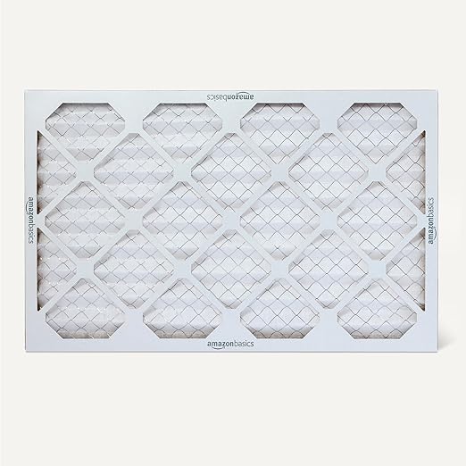Amazon Basics Merv 5 AC Furnace Air Filter 16x25x1 inches, Pack of 6 (Actual size: 15.75" x 24.75" x 0.75")