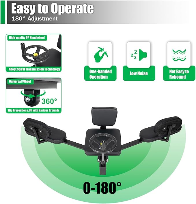 180° Stretch Leg Stretcher Split Machine, Split Machine for Flexibility, Hip Stretching Machines, for Yoga, Dance, and Martial Arts Enthusiasts, 220Lbs Load-Bearing Capacity-FlexoryFit
